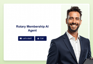 Rotary Membership AI Agent Template Thumbnail