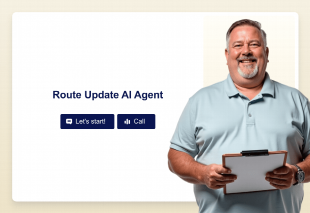 Route Update AI Agent Template Thumbnail