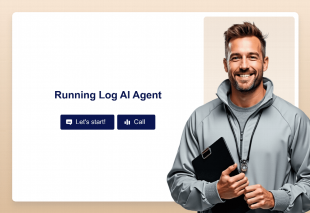 Running Log AI Agent Template Thumbnail