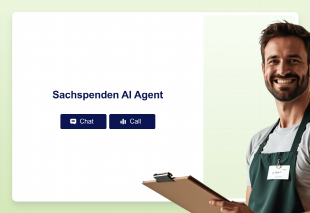 Sachspenden AI Agent Thumbnail