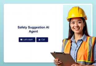 Safety Suggestion AI Agent Template Thumbnail