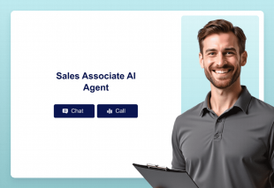 Sales Associate AI Agent Template Thumbnail