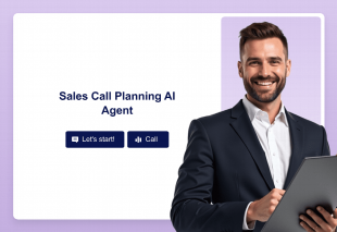 Sales Call Planning AI Agent Template Thumbnail