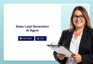 Sales Lead Generation AI Agent Template Thumbnail