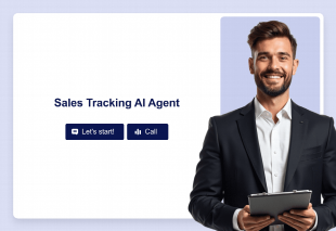 Sales Tracking AI Agent Template Thumbnail