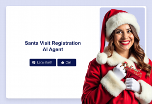 Santa Visit Registration AI Agent Template Thumbnail