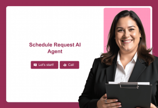 Schedule Request AI Agent Template Thumbnail