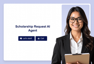 Scholarship Request AI Agent Template Thumbnail