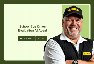 School Bus Driver Evaluation AI Agent Template Thumbnail