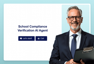 School Compliance Verification AI Agent Template Thumbnail