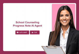 School Counseling Progress Note AI Agent Template Thumbnail
