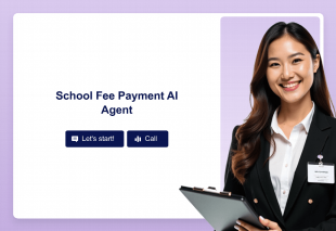 School Fee Payment AI Agent Template Thumbnail