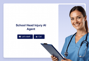 School Head Injury AI Agent Template Thumbnail