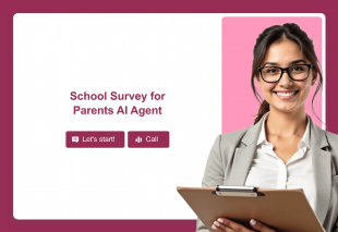 School Survey for Parents AI Agent Template Thumbnail