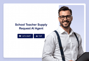 School Teacher Supply Request AI Agent Template Thumbnail