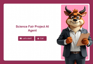 Science Fair Project AI Agent Template Thumbnail