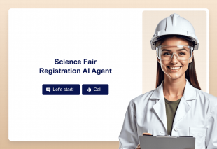 Science Fair Registration AI Agent Template Thumbnail