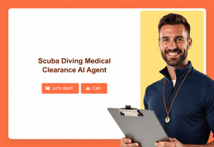 Scuba Diving Medical Clearance AI Agent Template Thumbnail