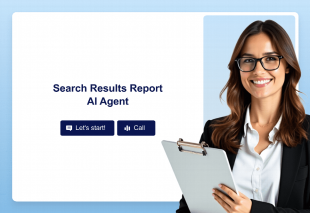 Search Results Report AI Agent Template Thumbnail