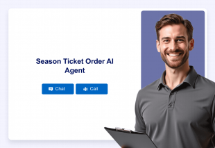 Season Ticket Order AI Agent Template Thumbnail