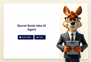 Secret Santa Idea AI Agent Template Thumbnail