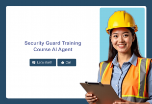 Security Guard Training Course AI Agent Template Thumbnail