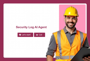Security Log AI Agent Template Thumbnail