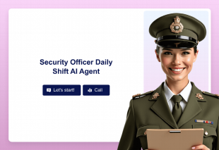 Security Officer Daily Shift AI Agent Template Thumbnail