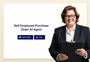 Self Employed Purchase Order AI Agent Template Thumbnail