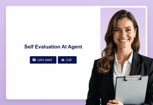 Self Evaluation AI Agent Template Thumbnail