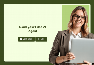 Send your Files AI Agent Template Thumbnail