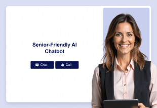Senior-Friendly AI Chatbot Template Template Thumbnail