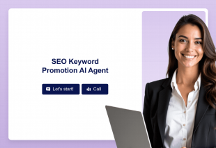 SEO Keyword Promotion AI Agent Template Thumbnail