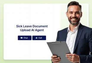 Sick Leave Document Upload AI Agent Template Thumbnail