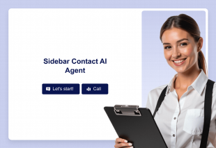 Sidebar Contact AI Agent Template Thumbnail