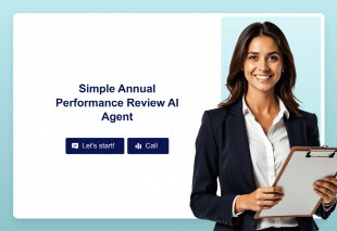 Simple Annual Performance Review AI Agent Template Thumbnail