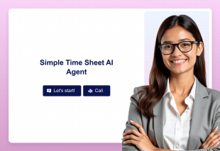 Simple Time Sheet AI Agent Template Thumbnail