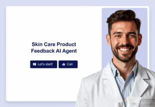 Skin Care Product Feedback AI Agent Template Thumbnail