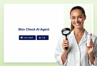 Skin Check AI Agent Template Thumbnail