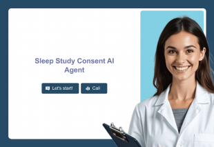 Sleep Study Consent AI Agent Template Thumbnail