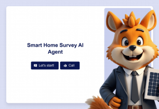 Smart Home Survey AI Agent Template Thumbnail