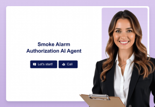 Smoke Alarm Authorization AI Agent Template Thumbnail