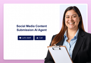 Social Media Content Submission AI Agent Template Thumbnail
