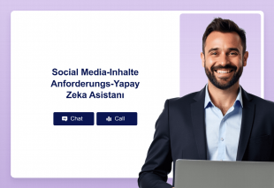 Social Media-Inhalte Anforderungs-Yapay Zeka Asistanı Thumbnail