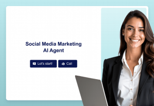 Social Media Marketing AI Agent Template Thumbnail
