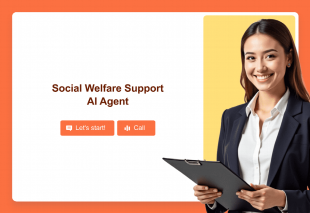 Social Welfare Support AI Agent Template Thumbnail