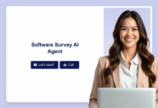 Software Survey AI Agent Template Thumbnail