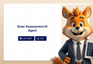 Solar Assessment AI Agent Template Thumbnail