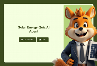 Solar Energy Quiz AI Agent Template Thumbnail