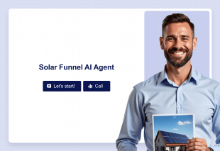 Solar Funnel AI Agent Template Thumbnail